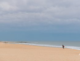 Family photographs at the beach