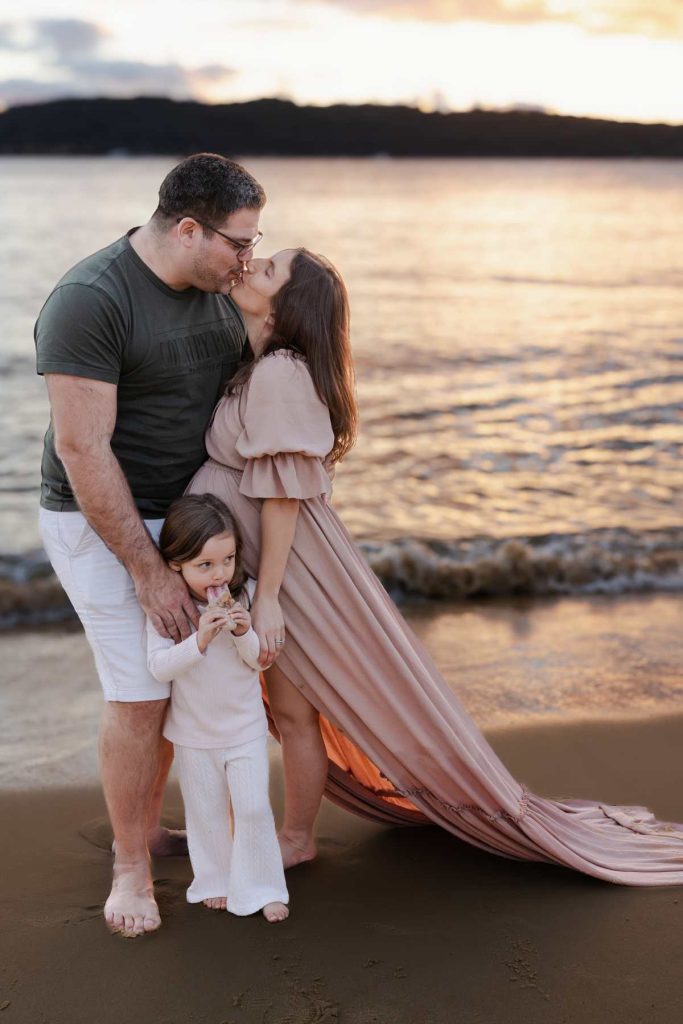 Sunset maternity photos