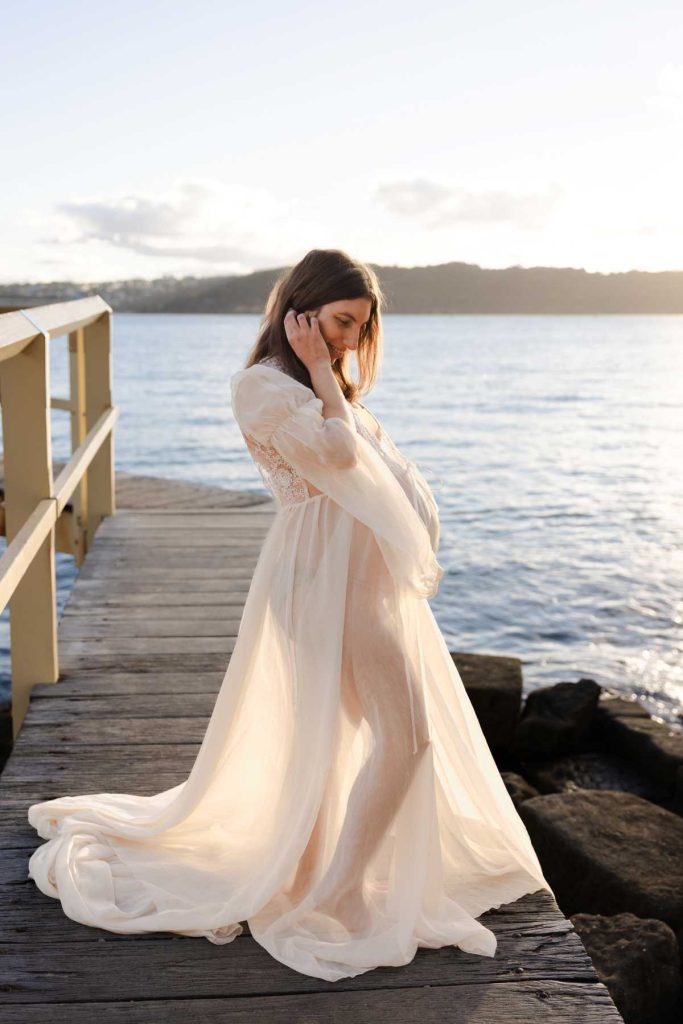 Maternity sunset photoshoot ryde