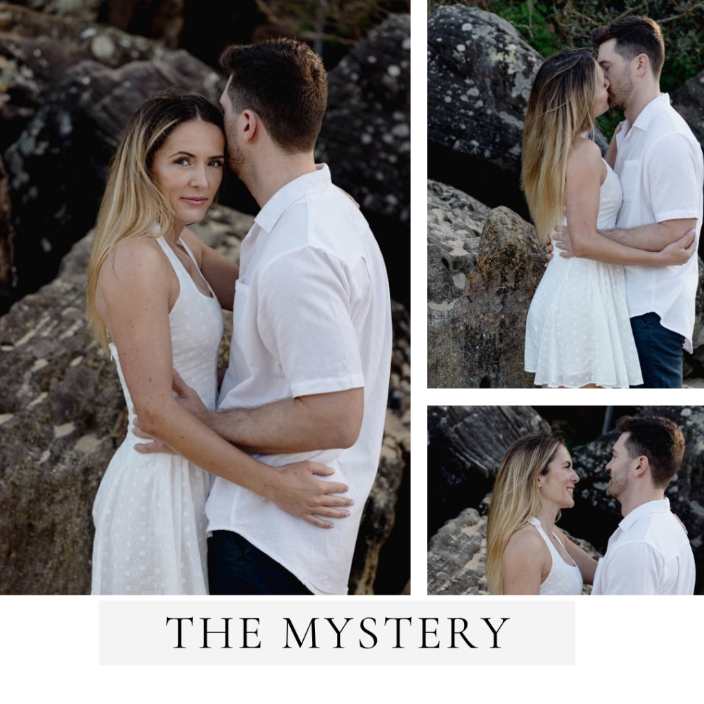 romantic couples moments in shelly beach manly